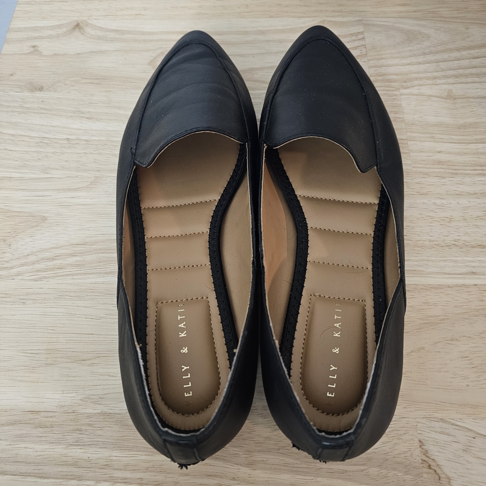 Kelly & Katie Black Women's Flats